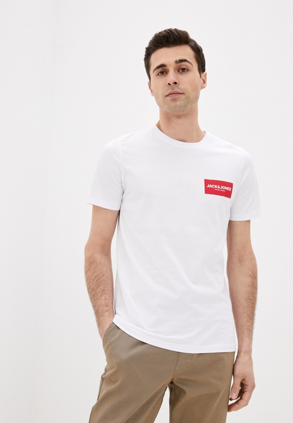 

Футболка Jack & Jones, Белый, Jack & Jones JA391EMHSVD7