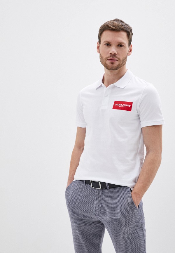 

Поло Jack & Jones, Белый, Jack & Jones JA391EMHSVD8