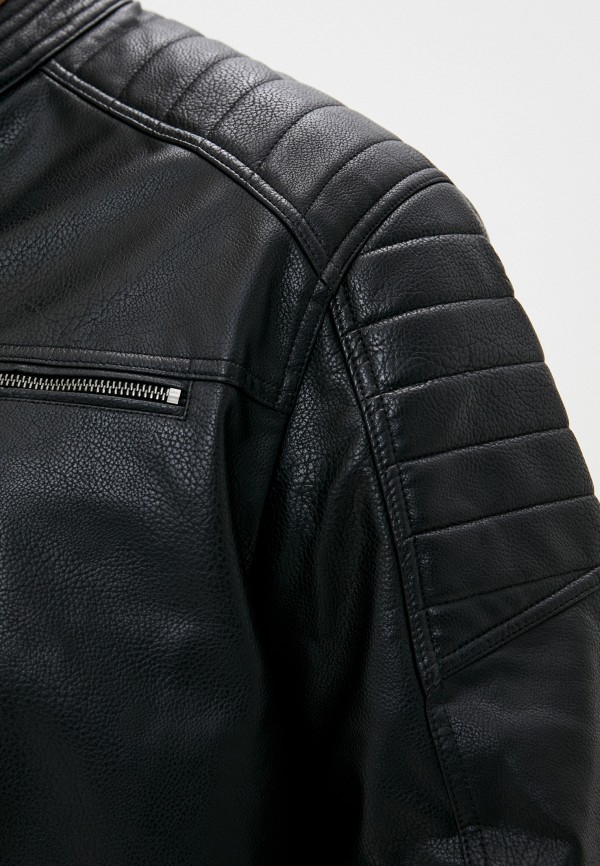 

Куртка кожаная Jack & Jones, Черный, Jack & Jones JA391EMHSVT1