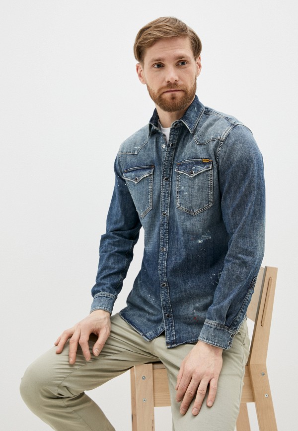 

Рубашка джинсовая Jack & Jones, Синий