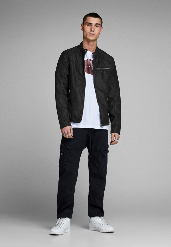 фото Куртка кожаная jack & jones