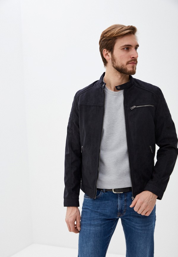 

Куртка кожаная Jack & Jones, Черный