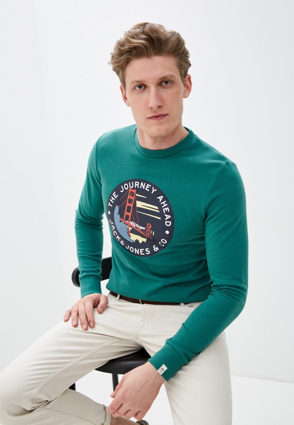 

Свитшот Jack & Jones, Зеленый