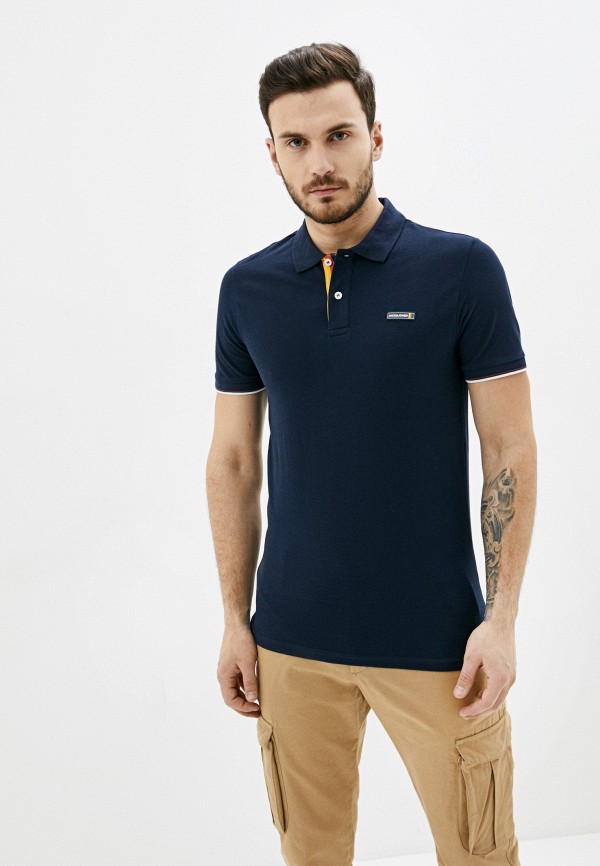 

Поло Jack & Jones, Синий, Jack & Jones JA391EMHSVZ9