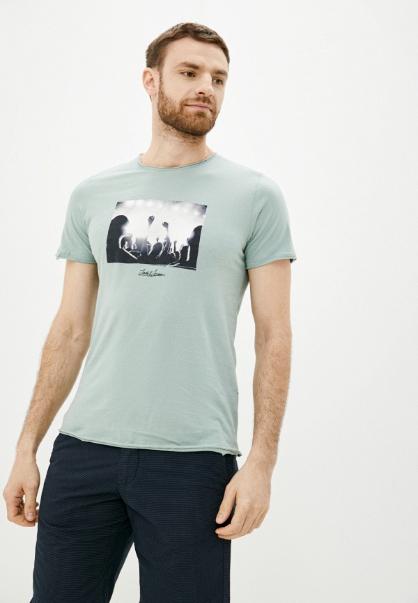 

Футболка Jack & Jones, Бирюзовый