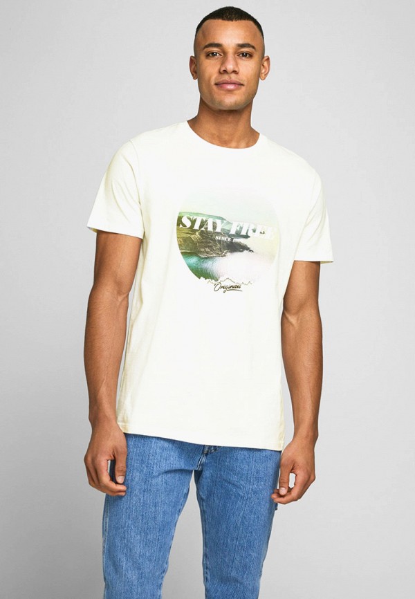 

Футболка Jack & Jones, Белый, Jack & Jones JA391EMHSWC1