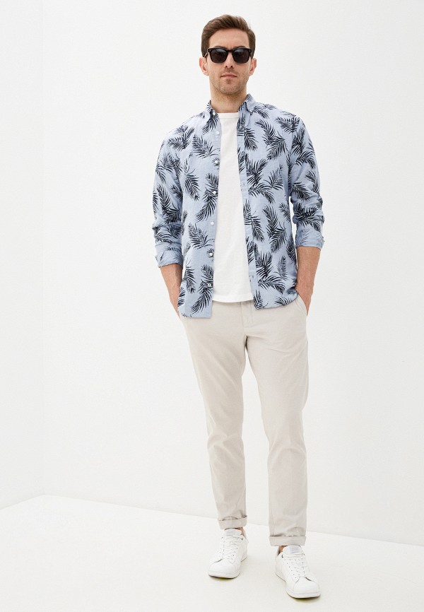 

Рубашка Jack & Jones, Голубой, Jack & Jones JA391EMHSWE2