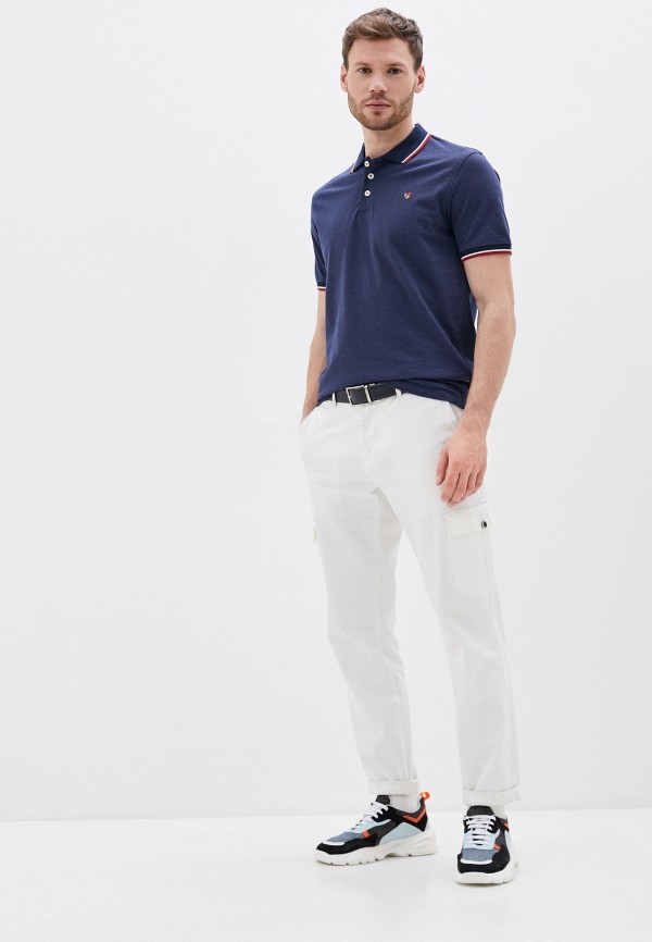 

Поло Jack & Jones, Синий, Jack & Jones JA391EMHSWF2