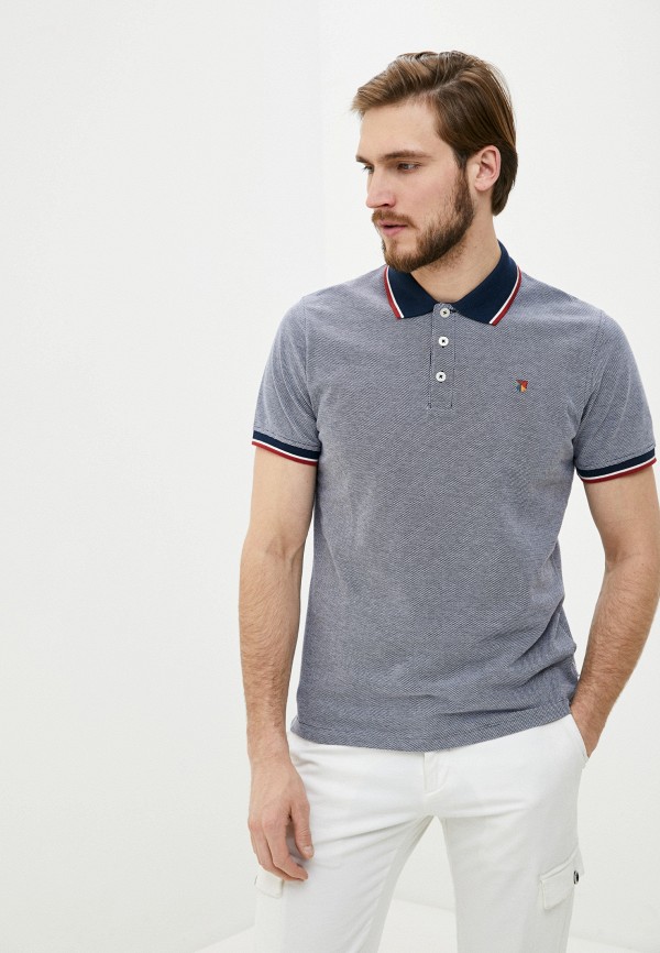 

Поло Jack & Jones, Синий