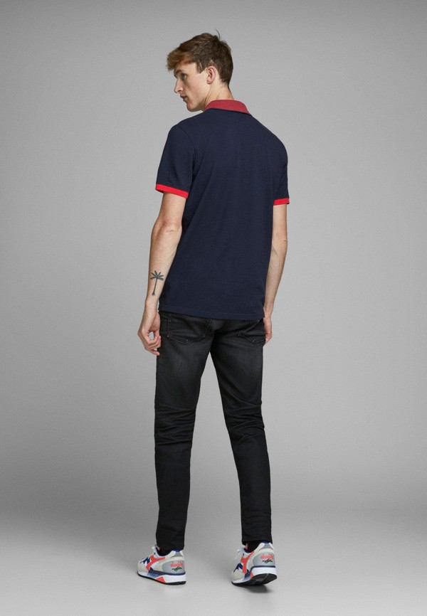 

Поло Jack & Jones, Синий, Jack & Jones JA391EMHSWH0