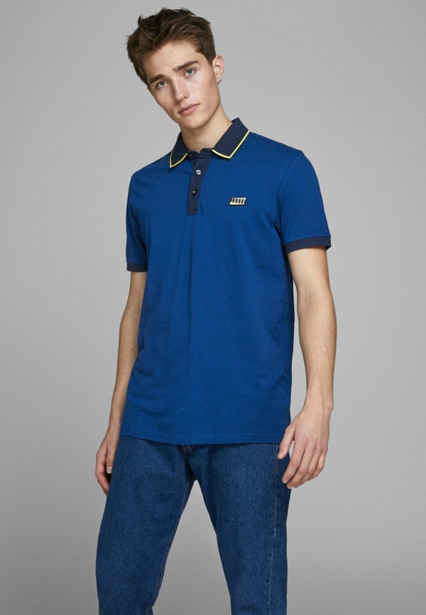 

Поло Jack & Jones, Синий