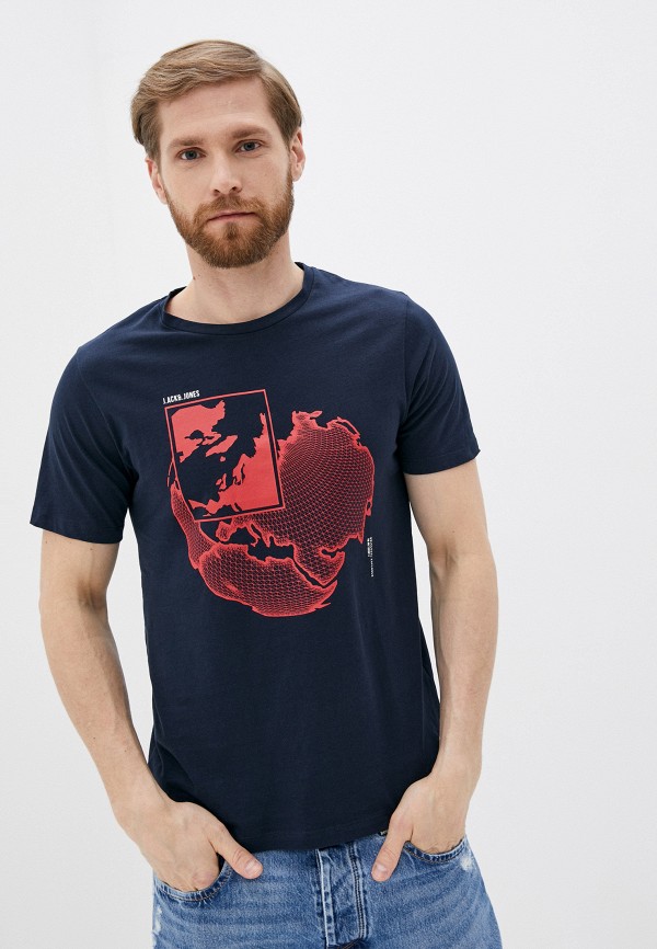 

Футболка Jack & Jones, Синий