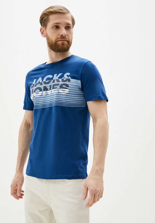 

Футболка Jack & Jones, Синий, Jack & Jones JA391EMHSWK9