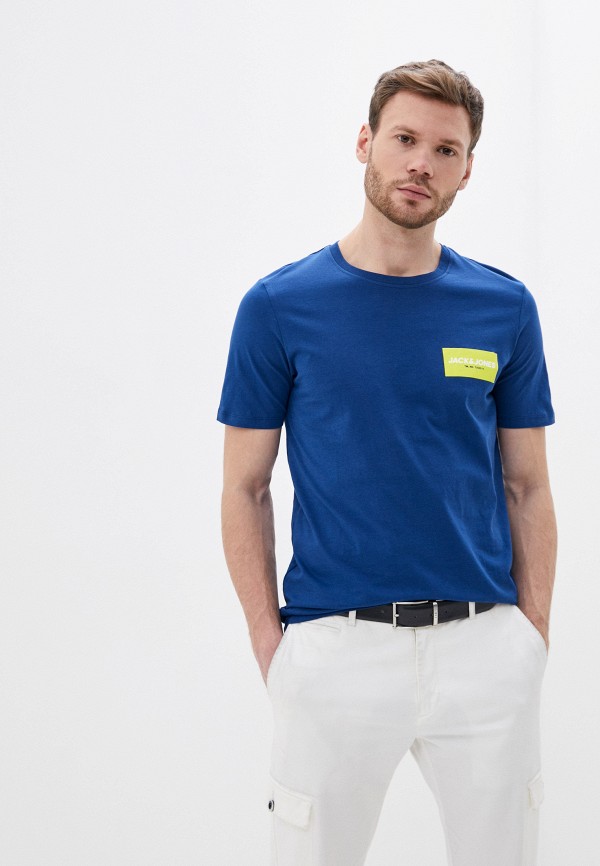 

Футболка Jack & Jones, Синий