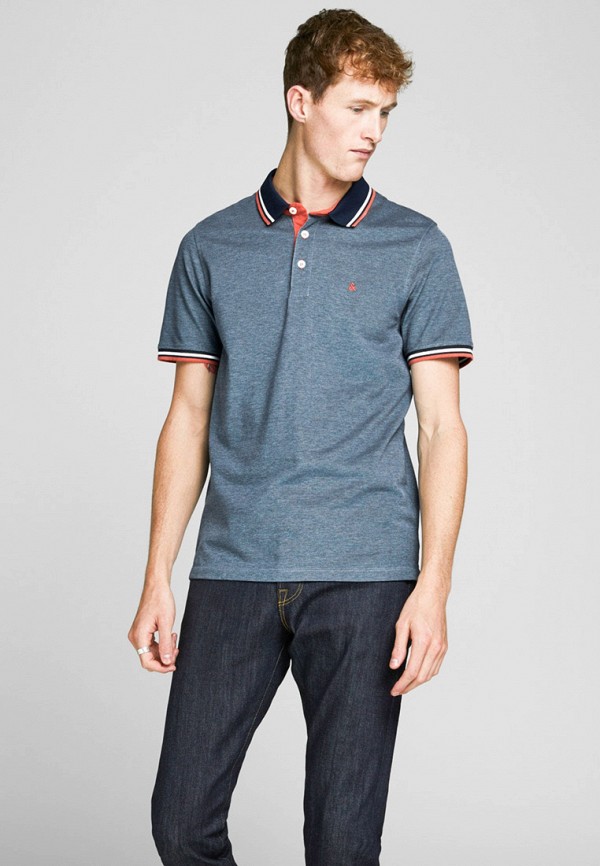 

Поло Jack & Jones, Синий