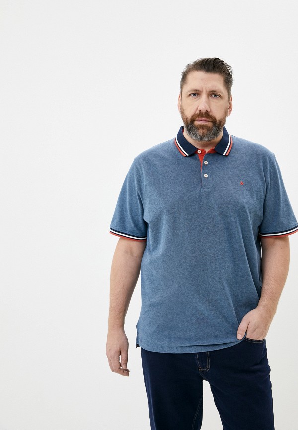 

Поло Jack & Jones, Синий, Jack & Jones JA391EMHWYZ7