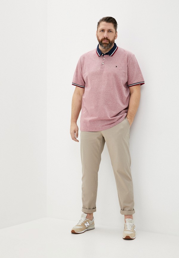 

Поло Jack & Jones, Розовый, Jack & Jones JA391EMHWYZ8