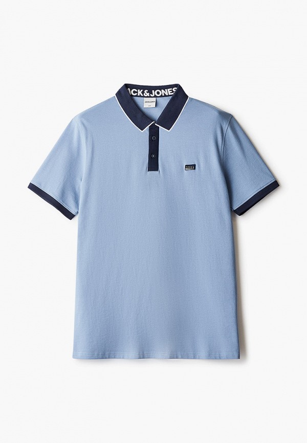 

Поло Jack & Jones, Голубой, Jack & Jones JA391EMIHJQ9