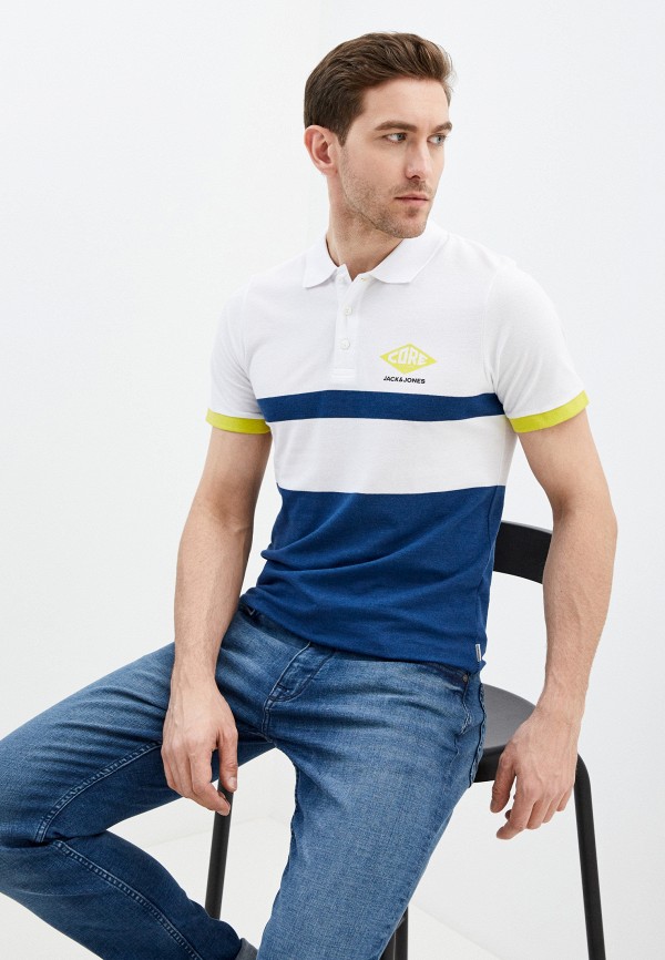 

Поло Jack & Jones, Белый