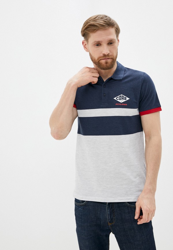 

Поло Jack & Jones, Синий