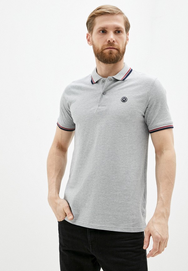 

Поло Jack & Jones, Серый, Jack & Jones JA391EMIXFE1