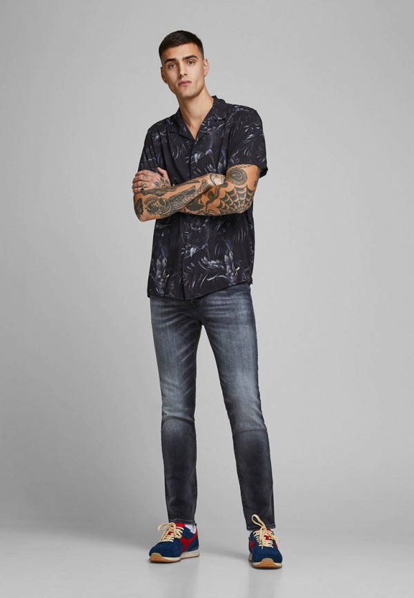 

Рубашка Jack & Jones, Черный, Jack & Jones JA391EMJCGL5