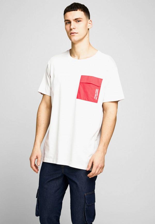 

Футболка Jack & Jones, Белый, Jack & Jones JA391EMJCGO2