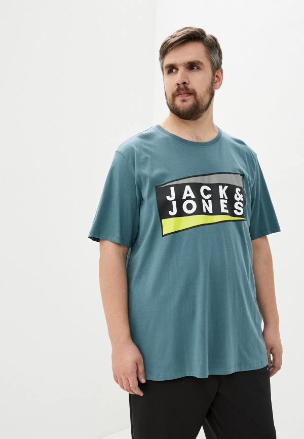 

Футболка Jack & Jones, Голубой, Jack & Jones JA391EMJCGP6