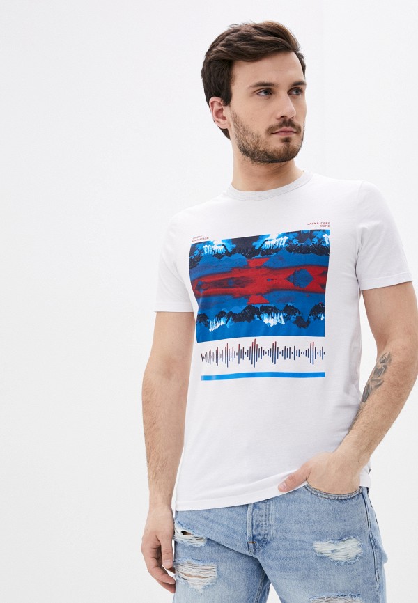 

Футболка Jack & Jones, Белый, Jack & Jones JA391EMJCGT4