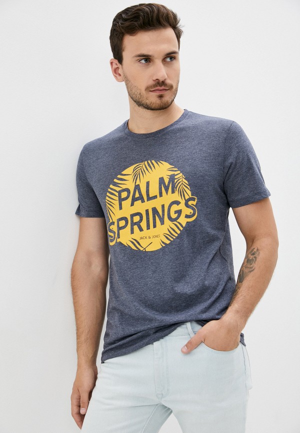 

Футболка Jack & Jones, Синий, Jack & Jones JA391EMJCGT6