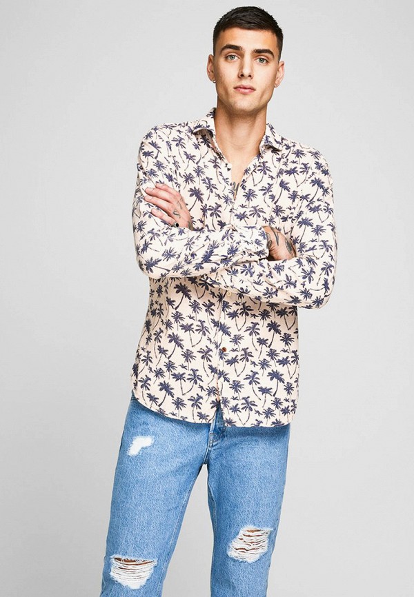 

Рубашка Jack & Jones, Бежевый