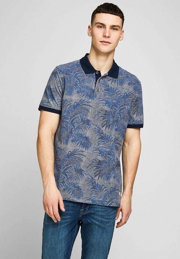 

Поло Jack & Jones, Синий, Jack & Jones JA391EMJHZH0