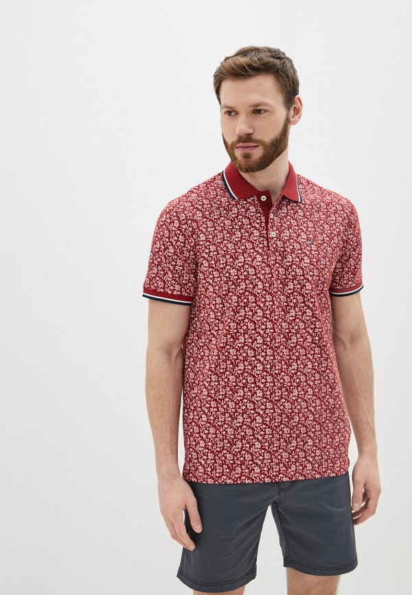 

Поло Jack & Jones, Бордовый