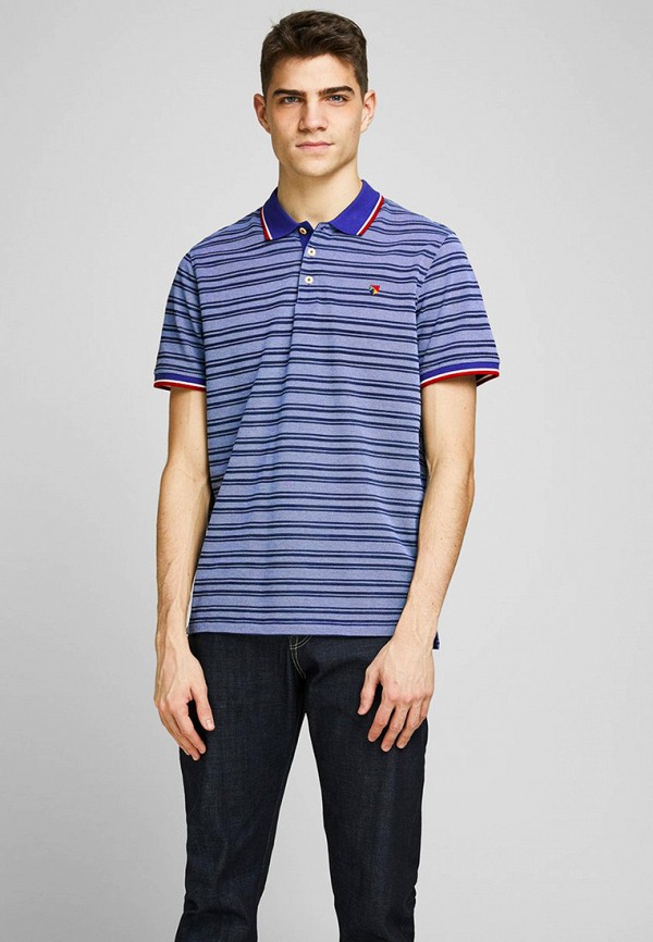

Поло Jack & Jones, Синий