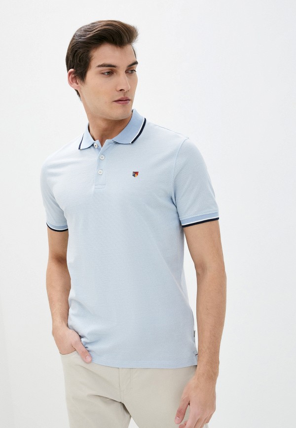 

Поло Jack & Jones, Голубой