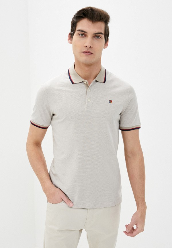

Поло Jack & Jones, Бежевый