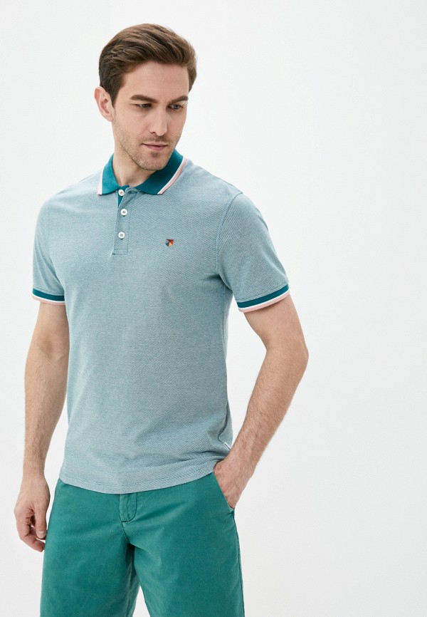 

Поло Jack & Jones, Голубой