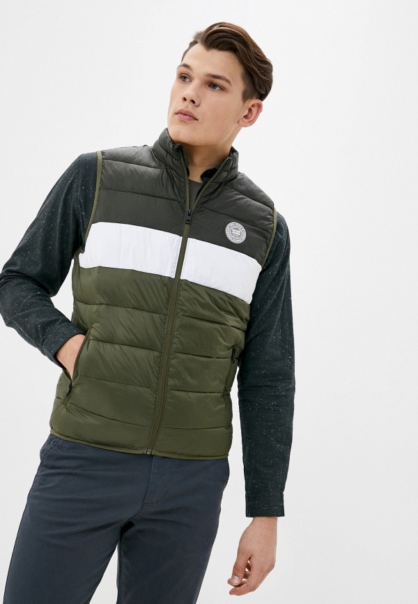 

Жилет утепленный Jack & Jones, Хаки