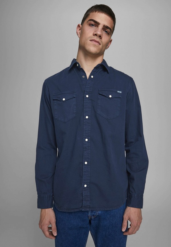 

Рубашка Jack & Jones, Синий
