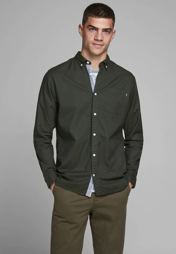 

Рубашка Jack & Jones, Хаки