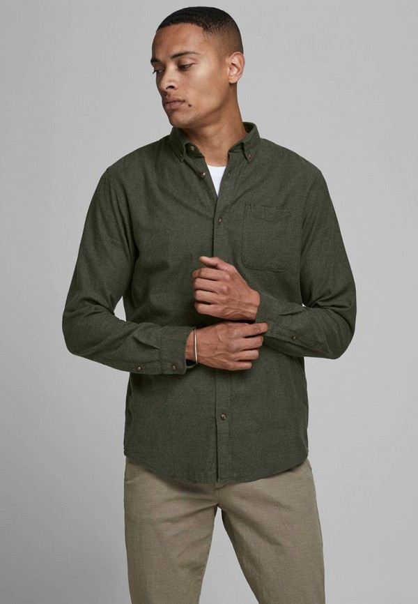 

Рубашка Jack & Jones, Хаки, Jack & Jones JA391EMJPBO0