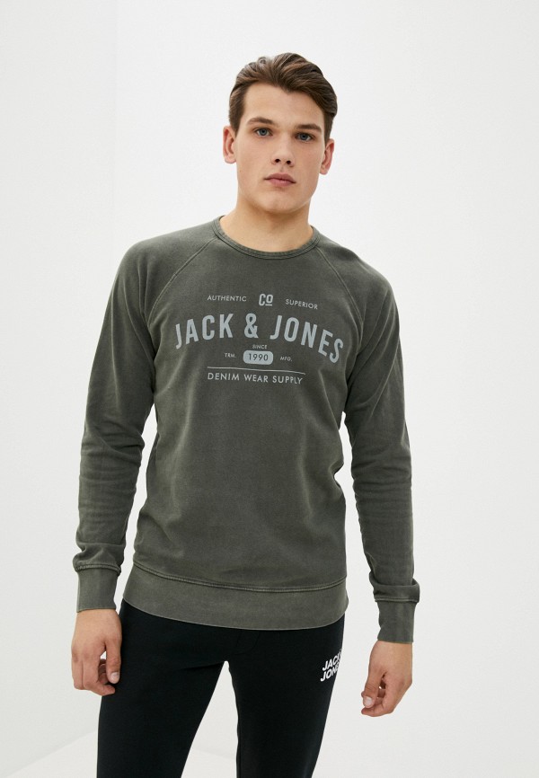 

Свитшот Jack & Jones, Зеленый