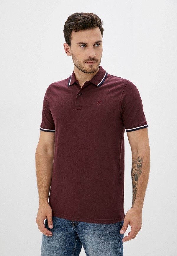 

Поло Jack & Jones, Бордовый, Jack & Jones JA391EMJPBS8