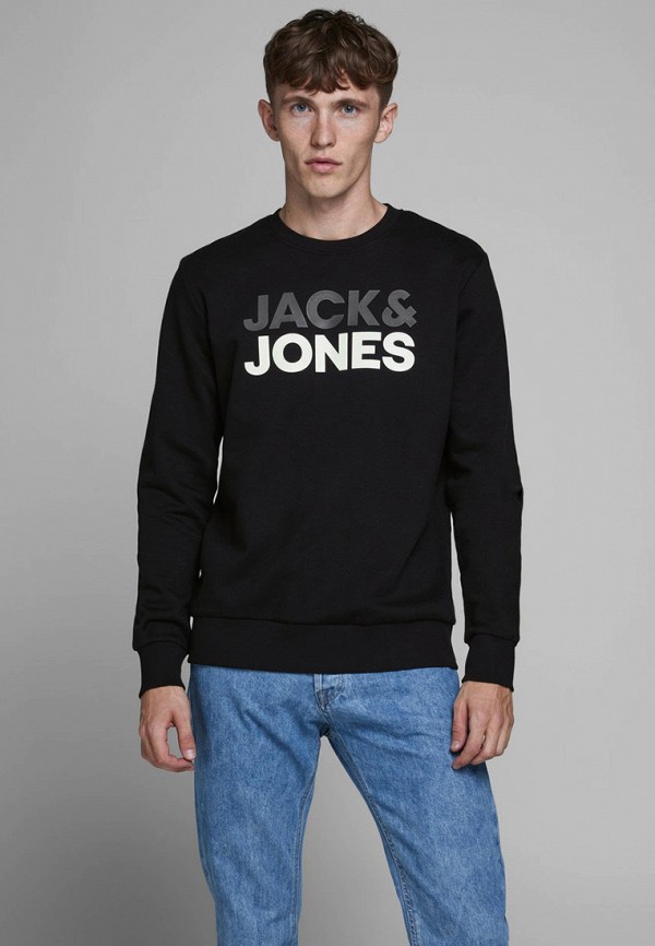 

Свитшот Jack & Jones, Черный, Jack & Jones JA391EMJQKP9