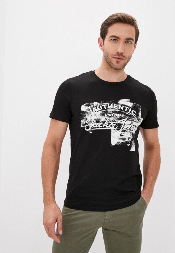 

Футболка Jack & Jones, Черный, Jack & Jones JA391EMJQKR8