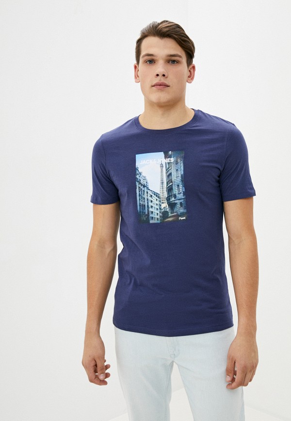 

Футболка Jack & Jones, Синий