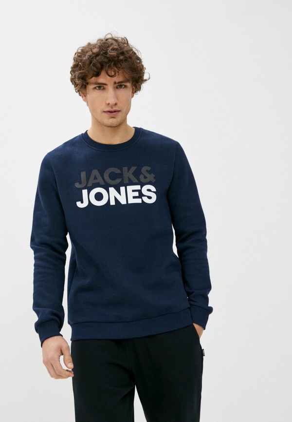 

Свитшот Jack & Jones, Синий