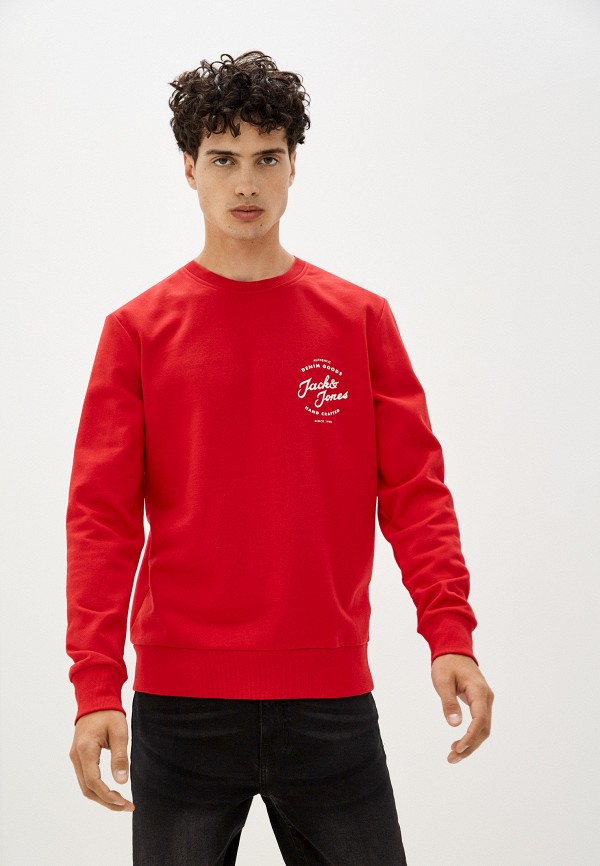 

Свитшот Jack & Jones, Красный