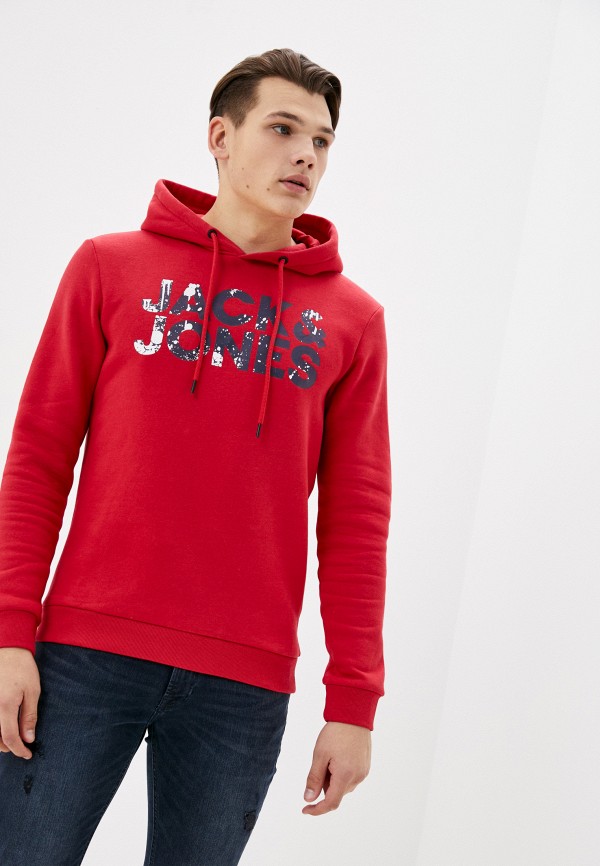 

Худи Jack & Jones, Красный, Jack & Jones JA391EMJQLJ4