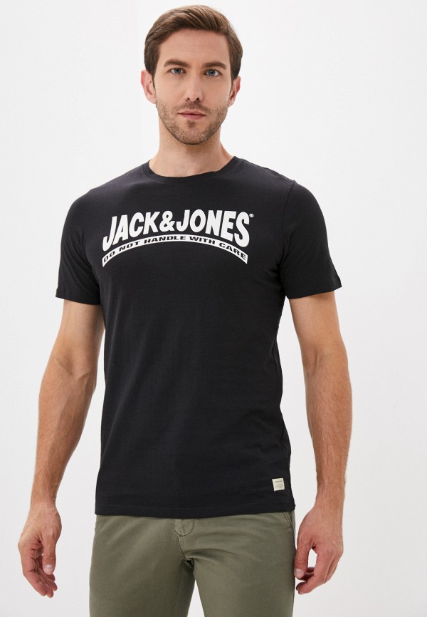 

Футболка Jack & Jones, Черный, Jack & Jones JA391EMJQLJ9